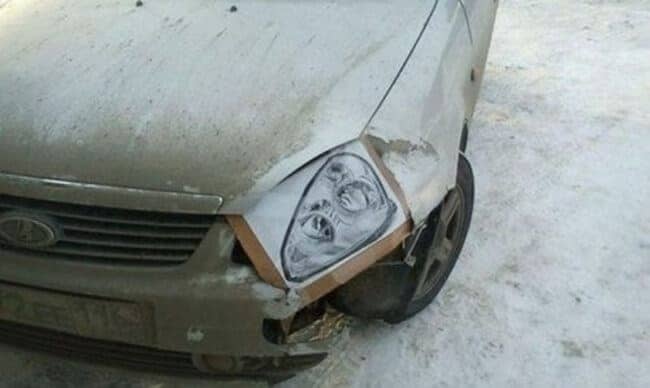 DIY front Headlight Printout
