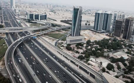 Dubai E11 road