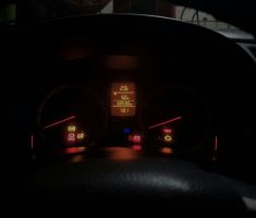 car dashboard lights flicker while driving