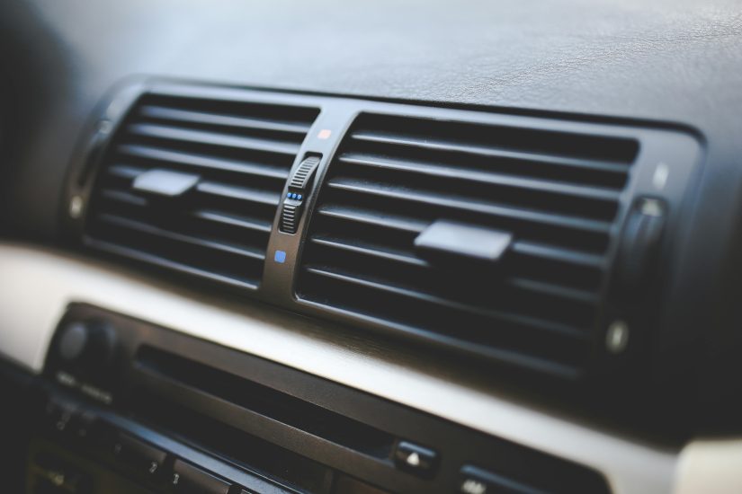 car ac makes hissing noise when on
